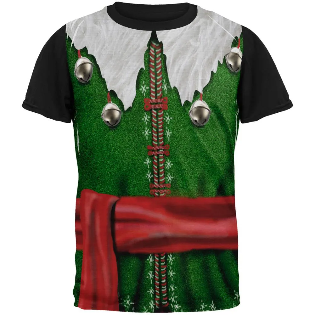 Elf Costume Adult Black Back T-Shirt sold by Old Glory