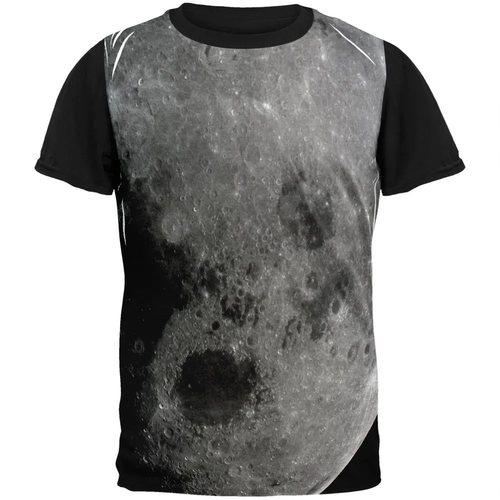 Moon Adult Black Back T-Shirt sold by Old Glory