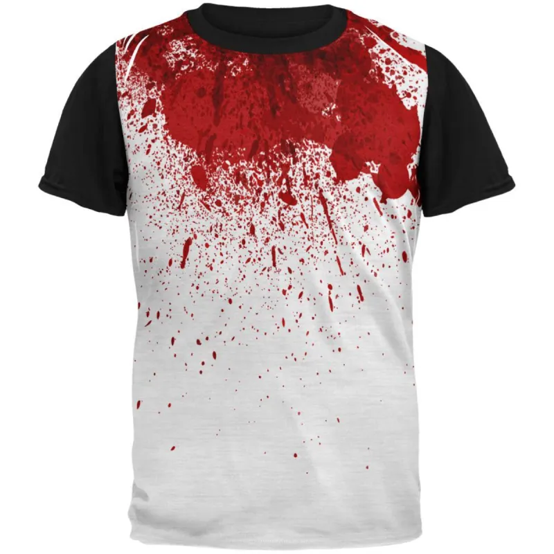 Halloween Decapitation Adult Black Back T-Shirt sold by Old Glory