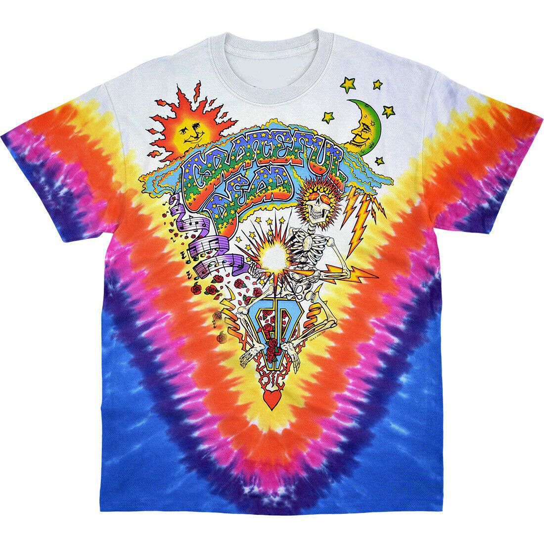 Grateful Dead - Summer Tour 92 Tie Dye Mens T Shirt sold by Old Glory