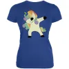Dabbing Unicorn Juniors Soft T Shirt sold by Old Glory