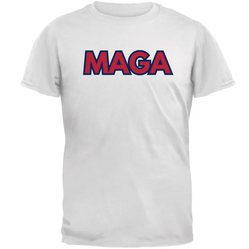 MAGA Donald Trump 47 Vintage Baseball Style Mens T Shirt sold by Old Glory