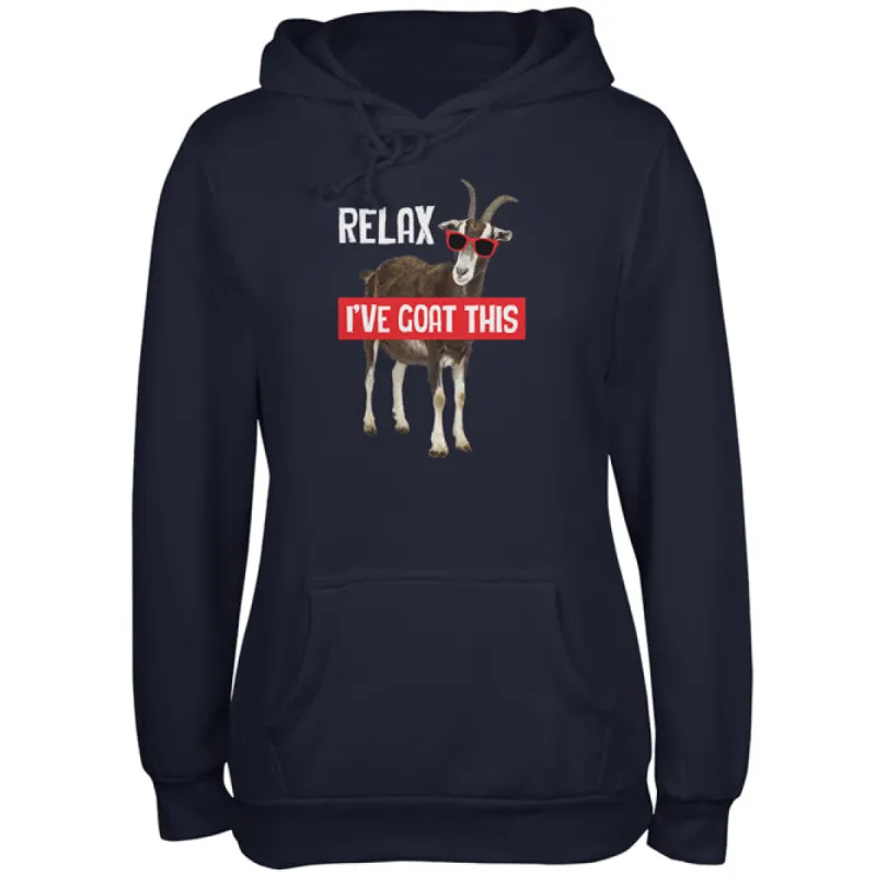 Relax I've Goat Got This Juniors Soft Hoodie sold by Old Glory