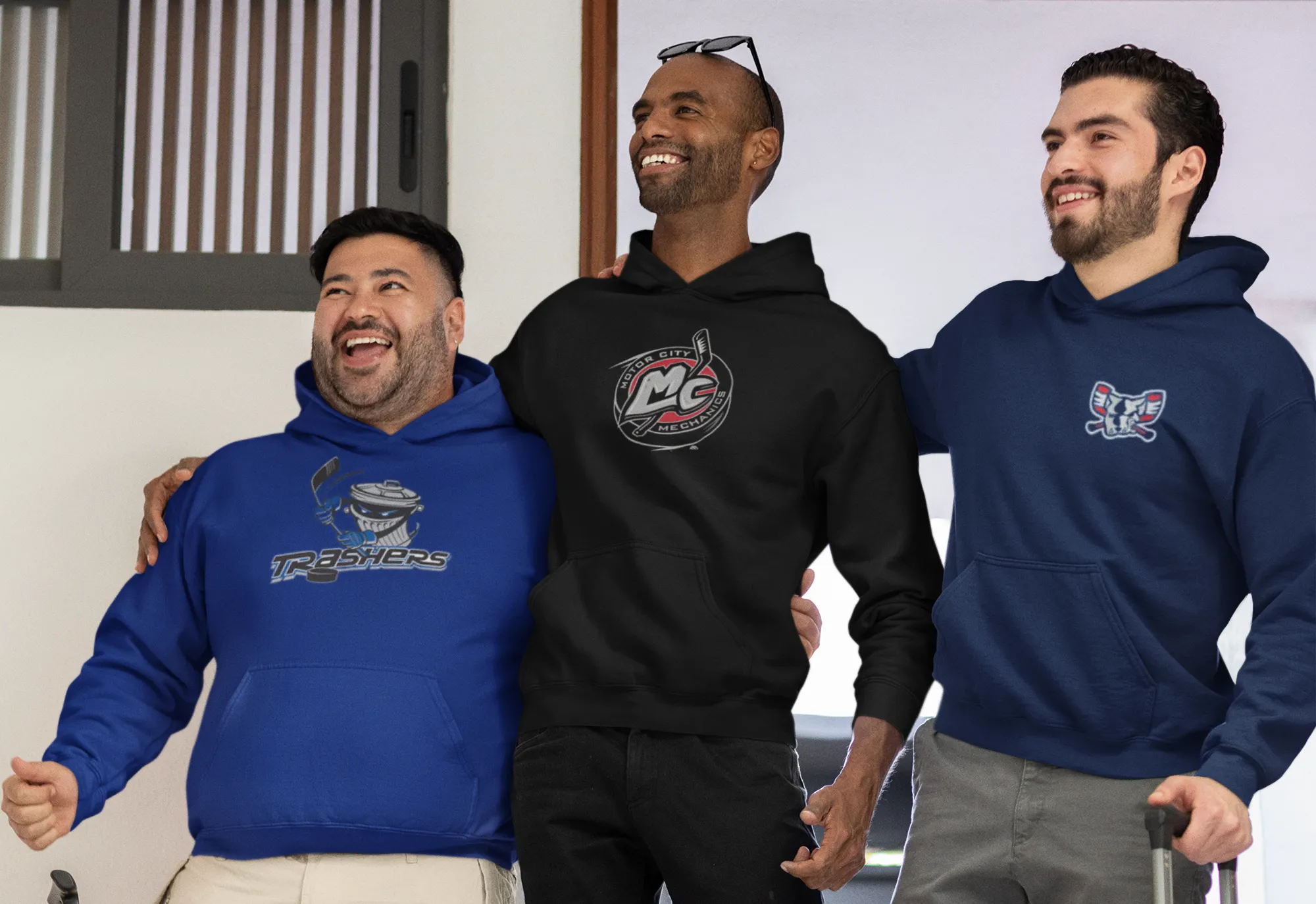 Danbury Trashers United Hockey League UHL Ultimate Collection 3 Piece Mens Pullover Hoodie Combo Gift Pack sold by Old Glory product image thumbnail 2