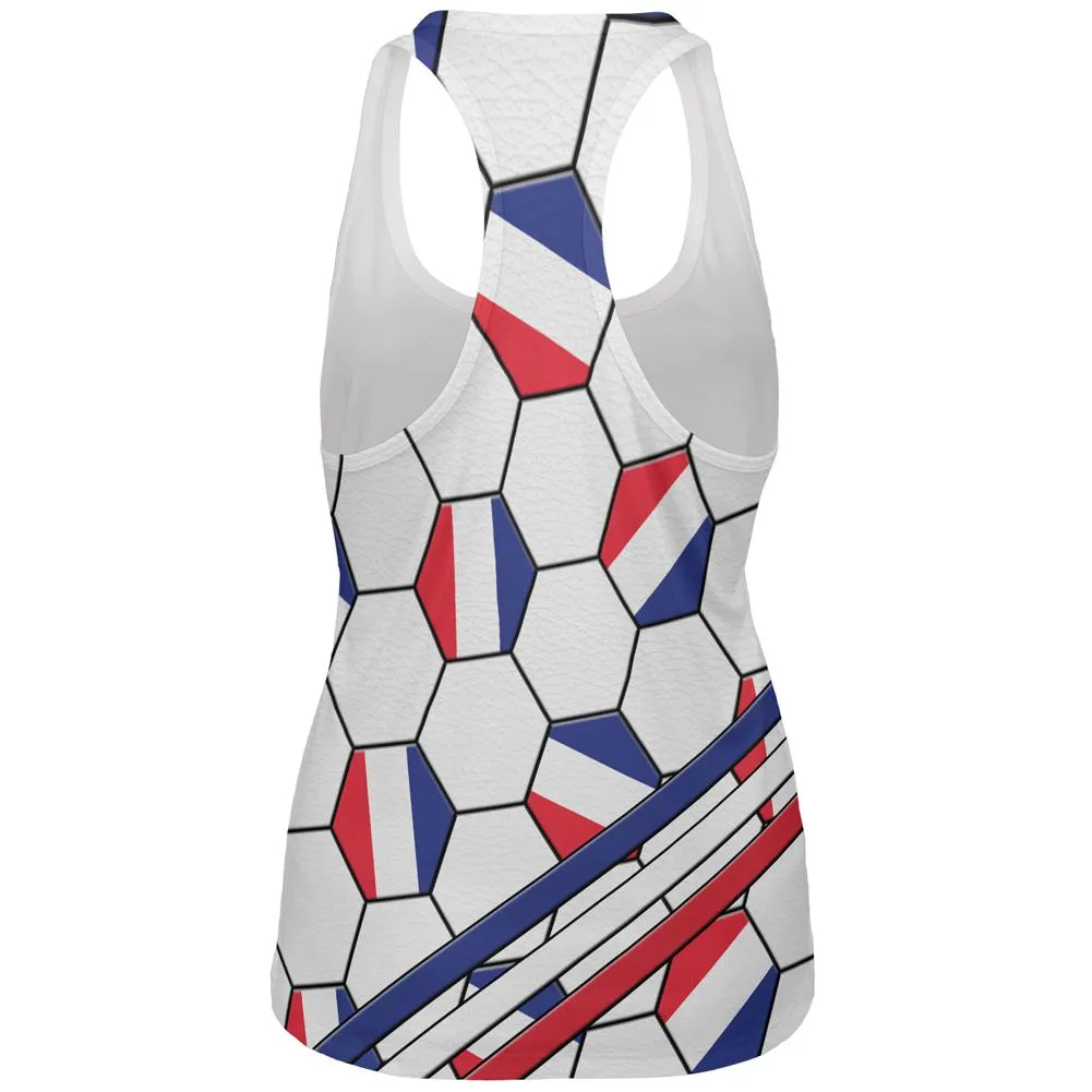 World Cup France Soccer Ball All Over Womens Work Out Tank Top sold by Old Glory product image thumbnail 2