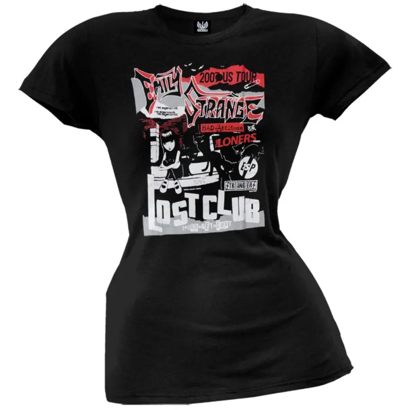 Emily The Strange - Punk Flyer Juniors T-Shirt sold by Old Glory