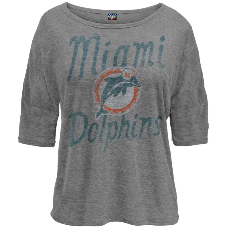 Miami Dolphins - Game Day Juniors T-Shirt sold by Old Glory