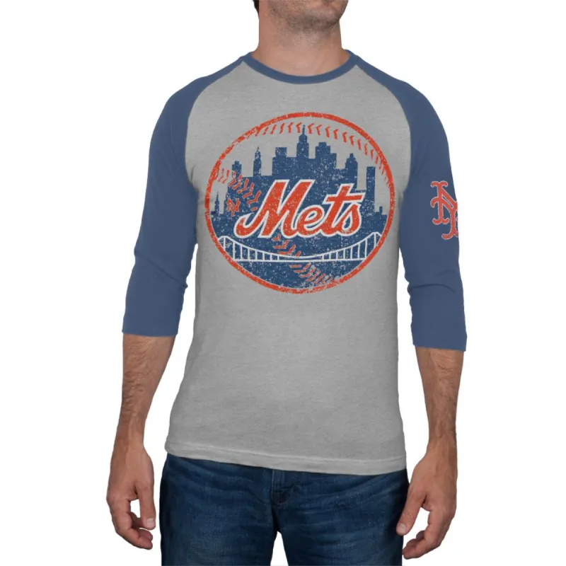 New York Mets - Logo Alliance Raglan sold by Old Glory