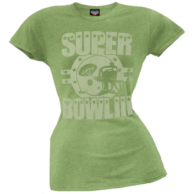 New York Jets - Super Bowl III Juniors T-Shirt sold by Old Glory