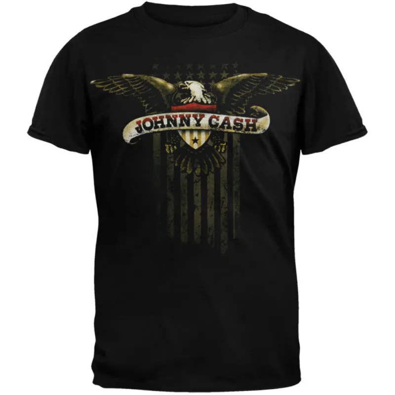 Johnny Cash - Cash Eagle T-Shirt sold by Old Glory