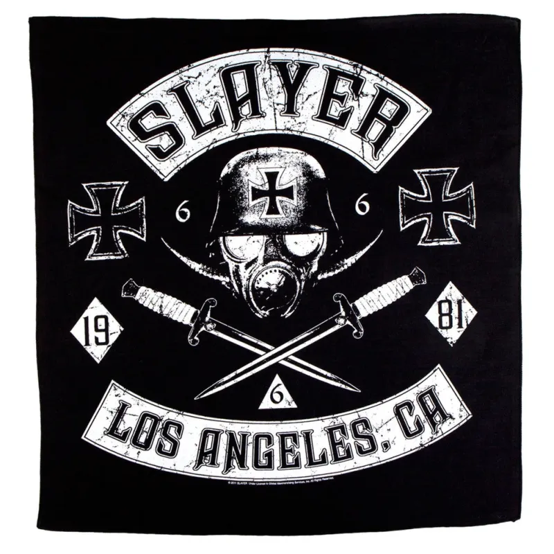 Slayer - Los Angeles California Bandana sold by Old Glory