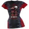 Led Zeppelin - UK Tour 1971 Juniors Tie Dye T-Shirt sold by Old Glory