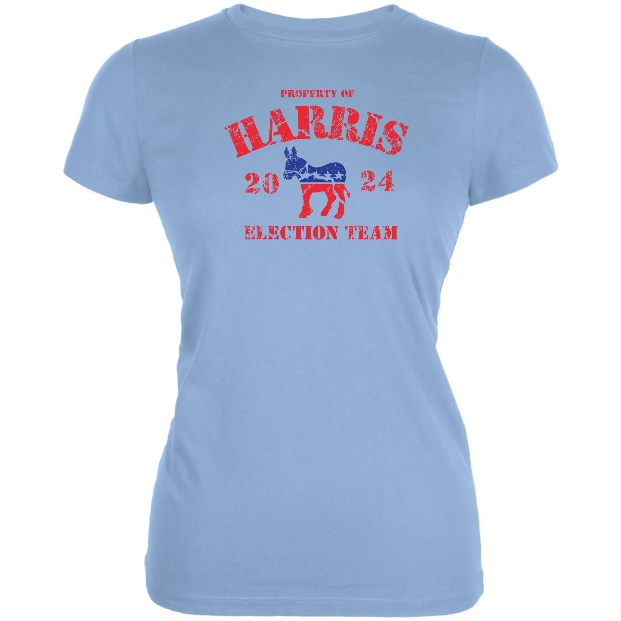 Election 2024 Property of Harris Election 2024 Juniors T Shirt sold by Old Glory product image thumbnail 3