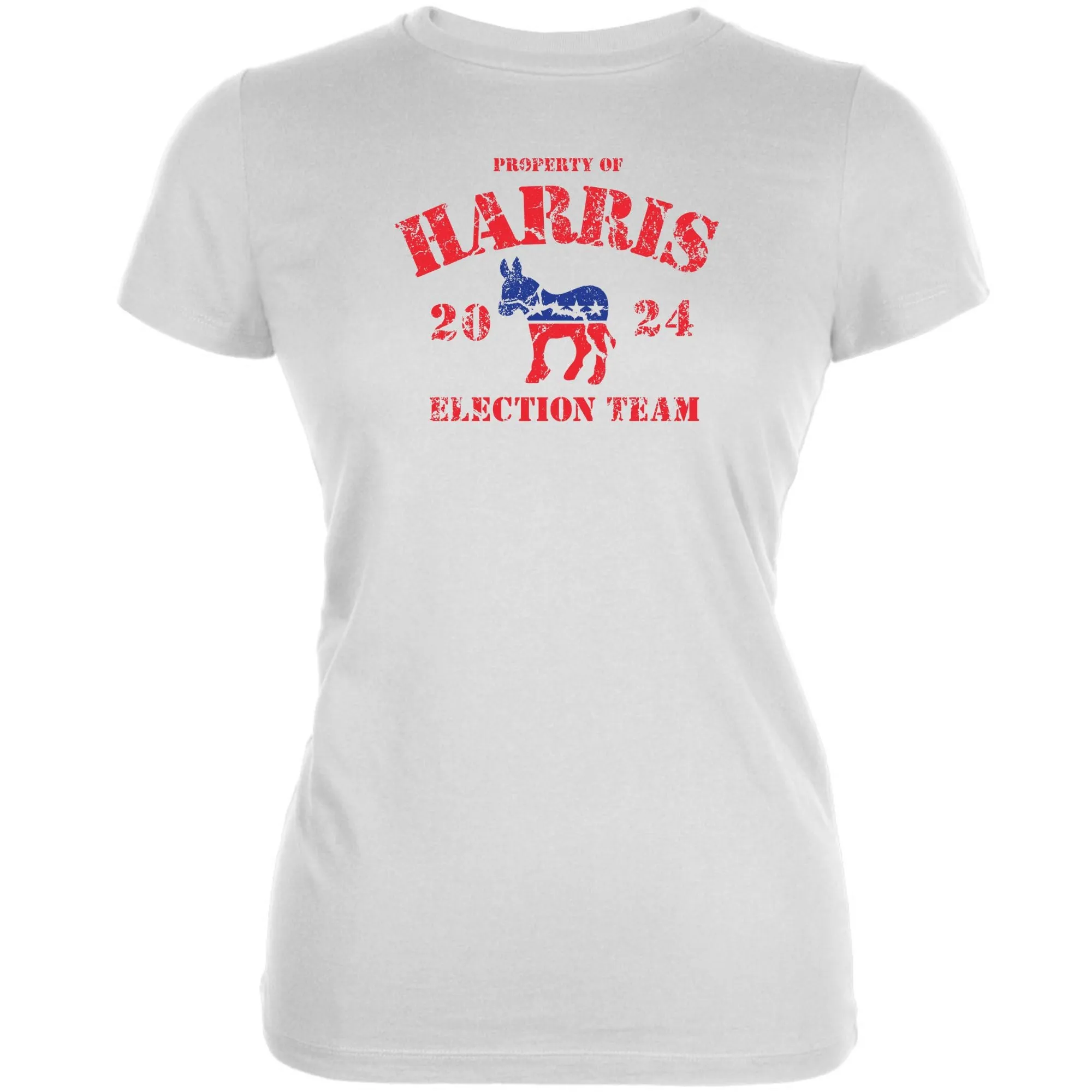 Election 2024 Property of Harris Election 2024 Juniors T Shirt sold by Old Glory
