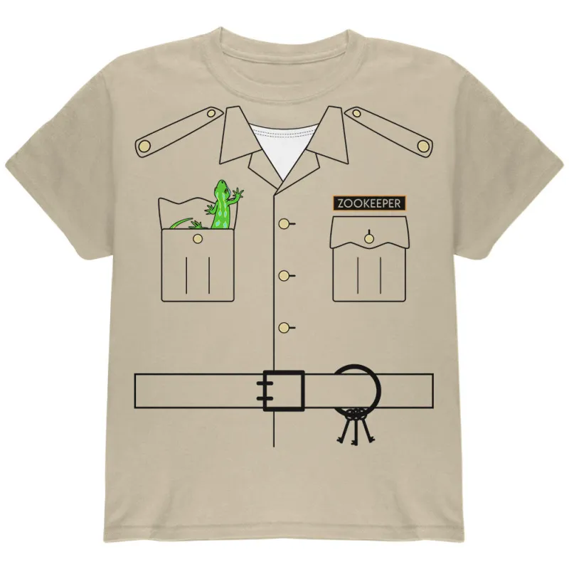 Halloween Zookeeper Costume Youth T Shirt sold by Old Glory