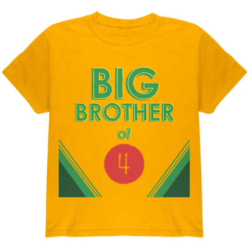 Crayon Big Brother of 4 Youth T Shirt sold by Old Glory