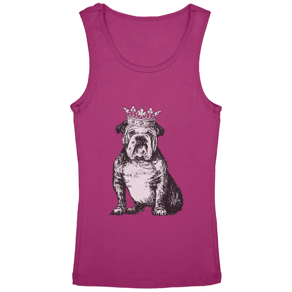 Bulldog Crown Youth Girls Tank Top sold by Old Glory