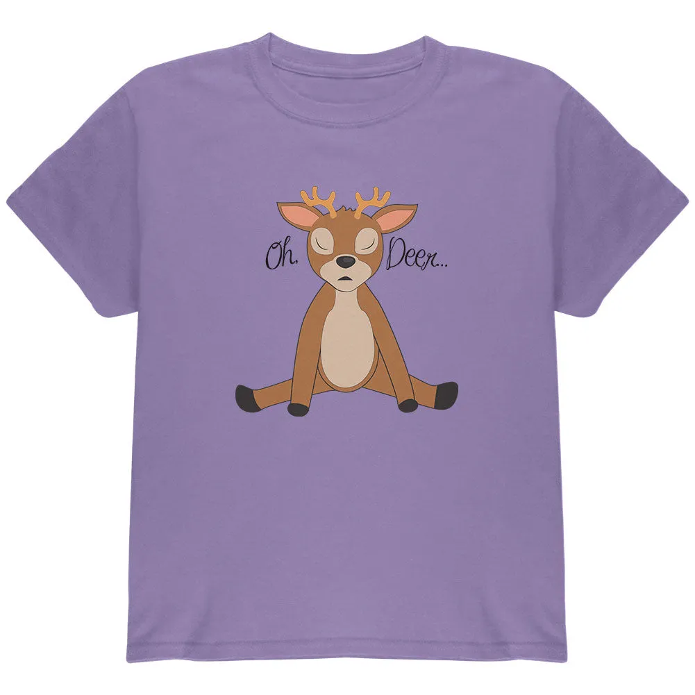 Oh Deer Funny Pun Cute Youth T Shirt sold by Old Glory