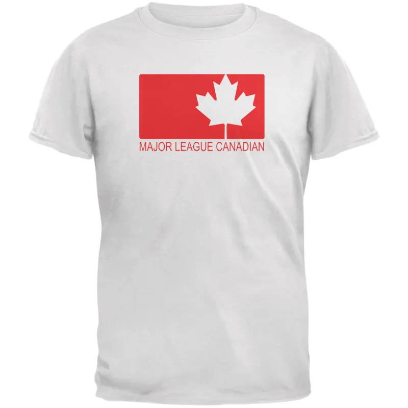 Major League Canadian White Youth T-Shirt sold by Old Glory