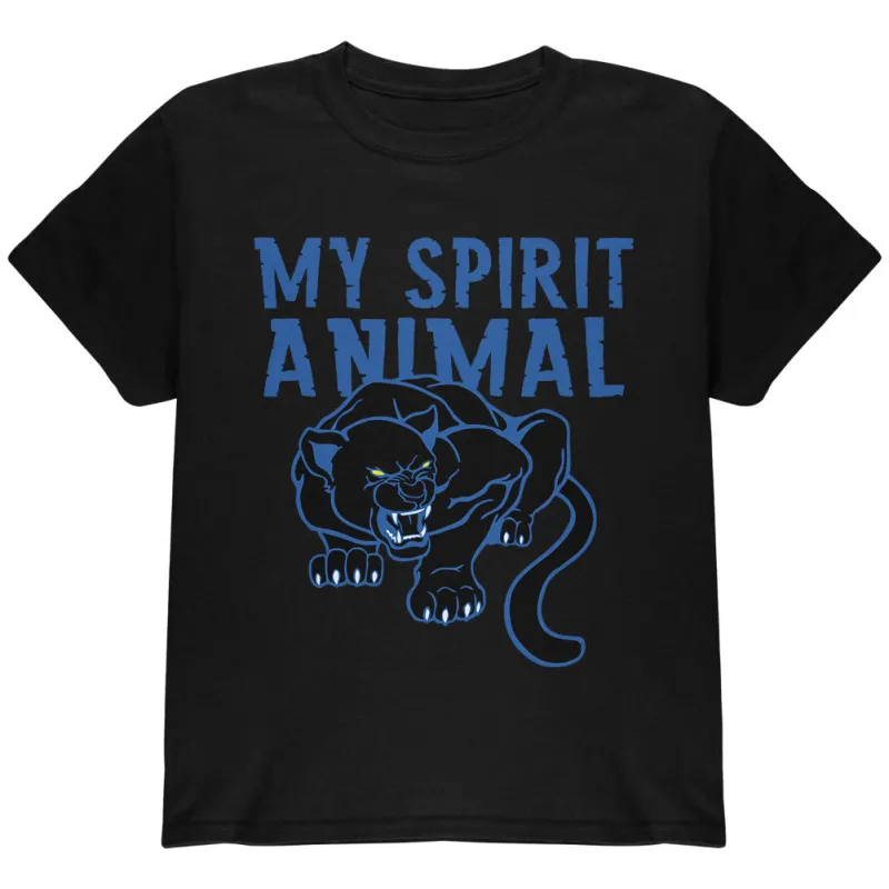 My Spirit Animal Black Panther Youth T Shirt sold by Old Glory