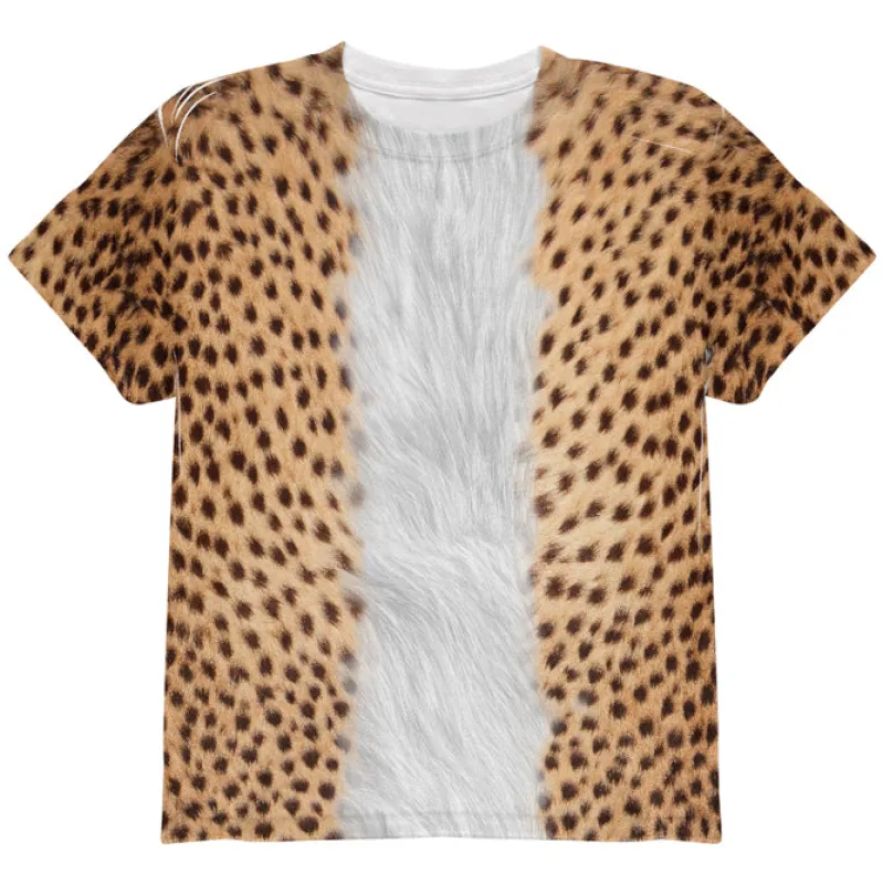 Halloween Costume Cheetah All Over Youth T Shirt Costume sold by Old Glory