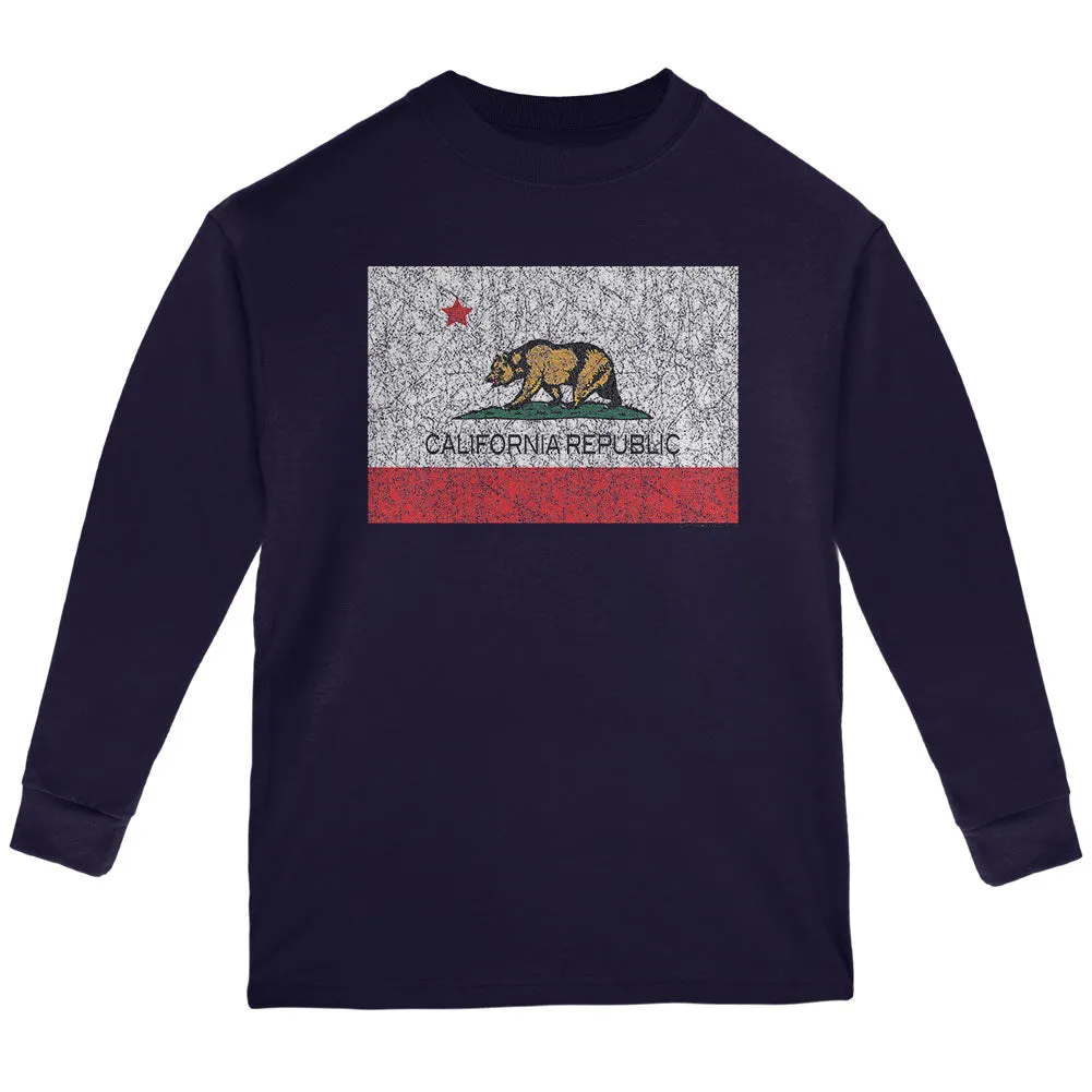 Bear California Republic Youth Long Sleeve T Shirt sold by Old Glory product image thumbnail 3