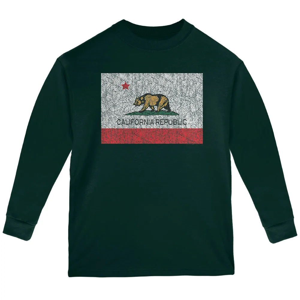 Bear California Republic Youth Long Sleeve T Shirt sold by Old Glory product image thumbnail 2