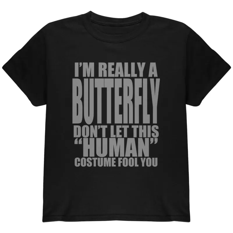 Halloween Human Butterfly Costume Youth T Shirt sold by Old Glory