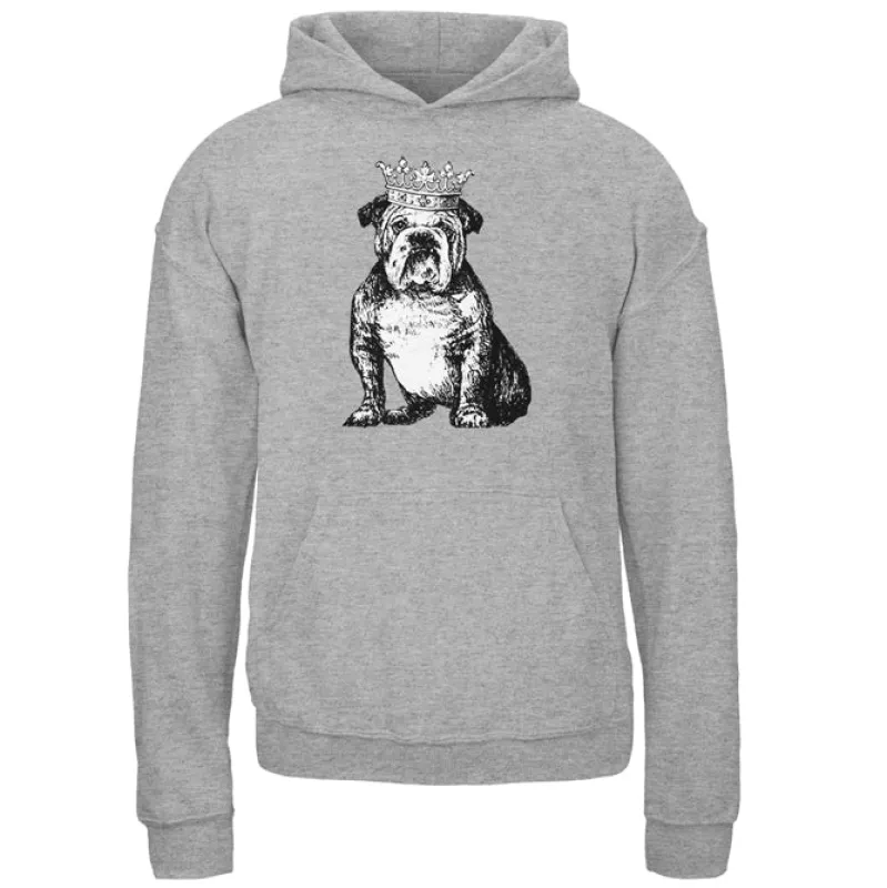 Bulldog Crown Youth Hoodie sold by Old Glory