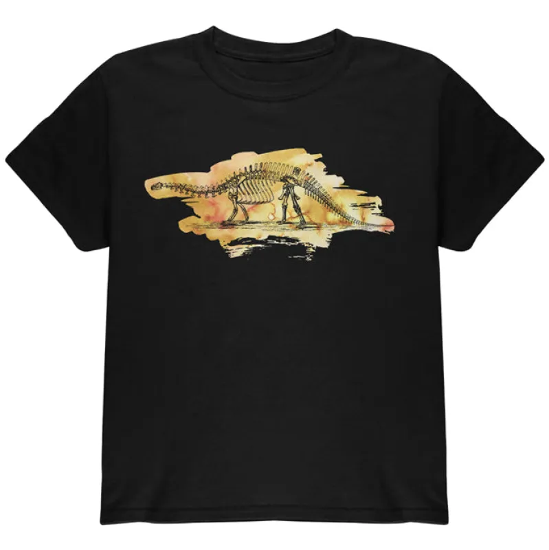 Dinosaur Fossil Brontosaurus Youth T Shirt sold by Old Glory