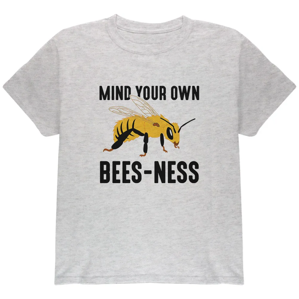 Honey Bee Mind Your Own Bees-ness Business Youth T Shirt sold by Old Glory