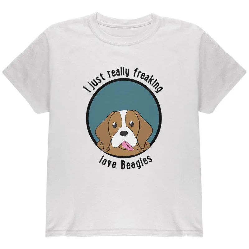 I Just Love Beagles Youth T Shirt sold by Old Glory