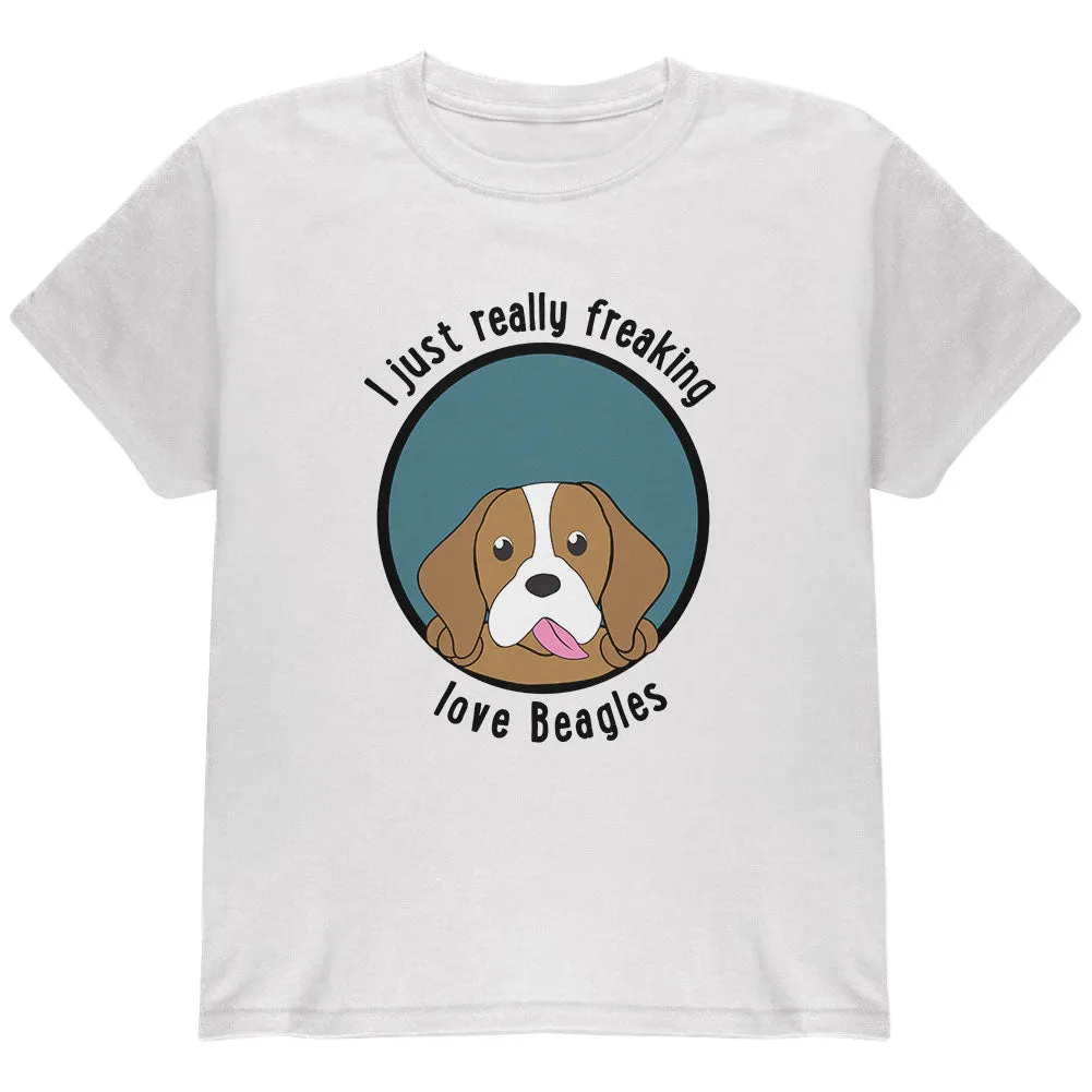 I Just Love Beagles Youth T Shirt sold by Old Glory