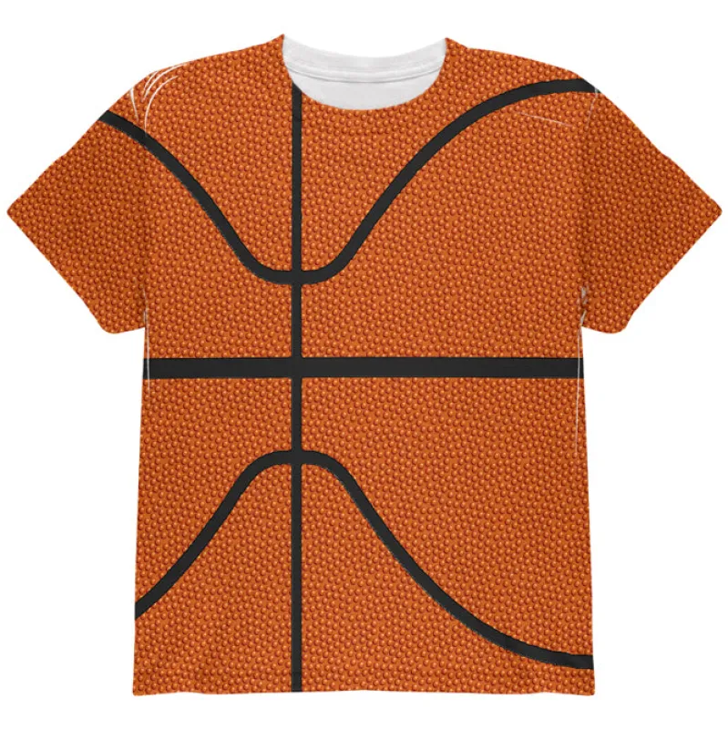 Basketball Costume All Over Youth T Shirt sold by Old Glory