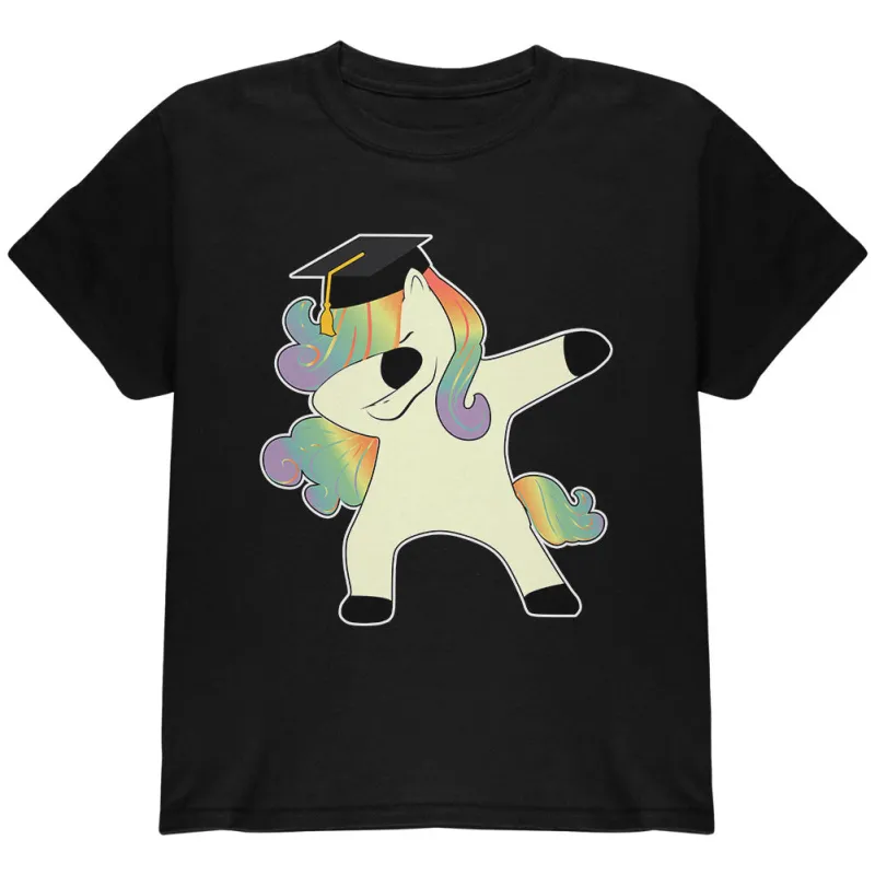 Dabbing Unicorn Graduate Youth T Shirt sold by Old Glory