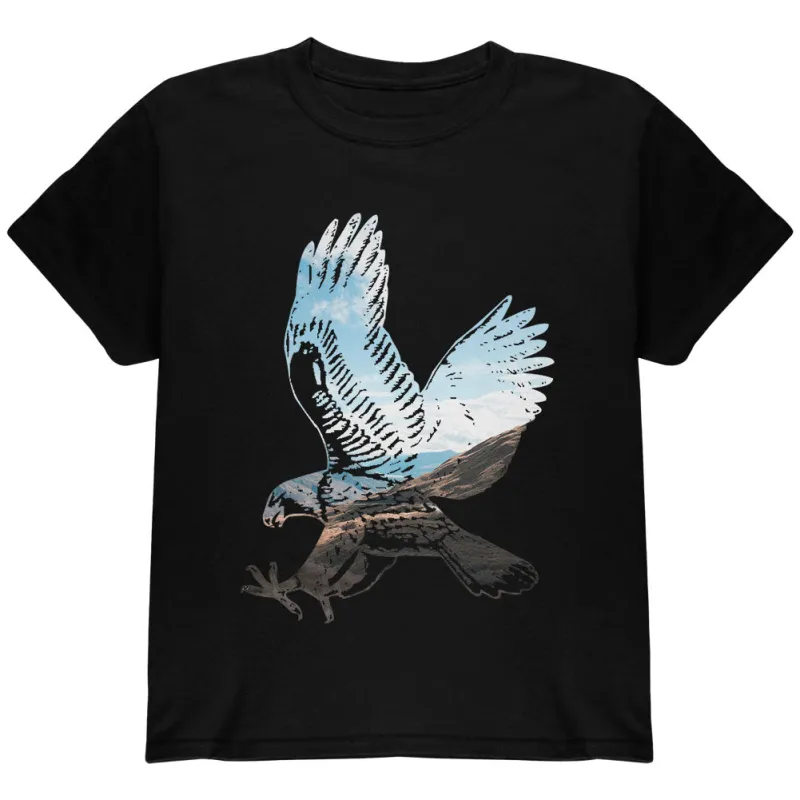 4th of July Eagle Freedom America USA Youth T Shirt sold by Old Glory