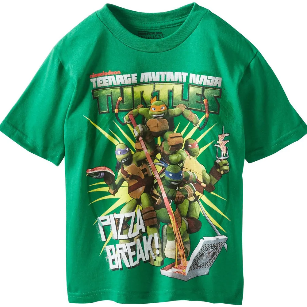 Teenage Mutant Ninja Turtles - Pizza Breaks Youth T-Shirt sold by Old Glory