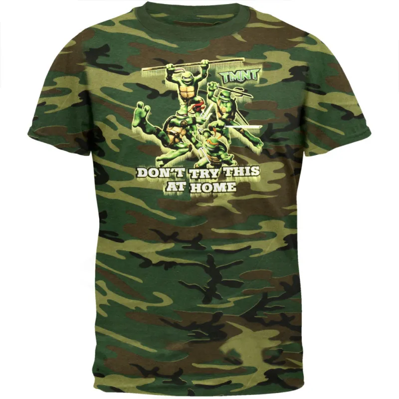 Teenage Mutant Ninja Turtles - Don't Try This Youth T-Shirt sold by Old Glory