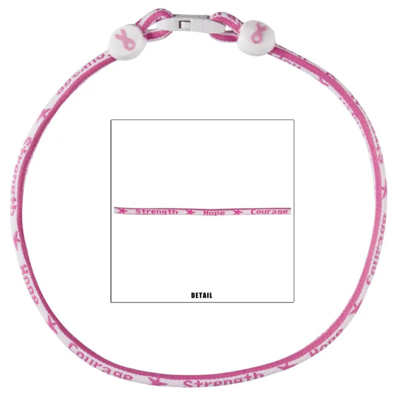 Breast Cancer Awareness - Single Titanium 18 Necklace sold by Old Glory