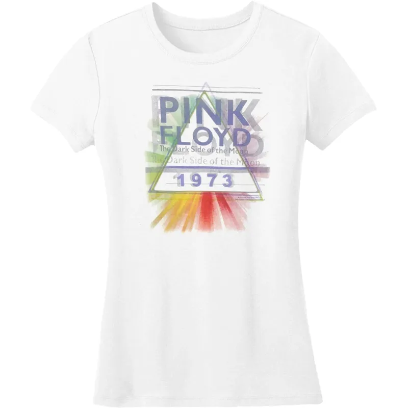 Pink Floyd - Dark Side Mist Juniors T-Shirt sold by Old Glory
