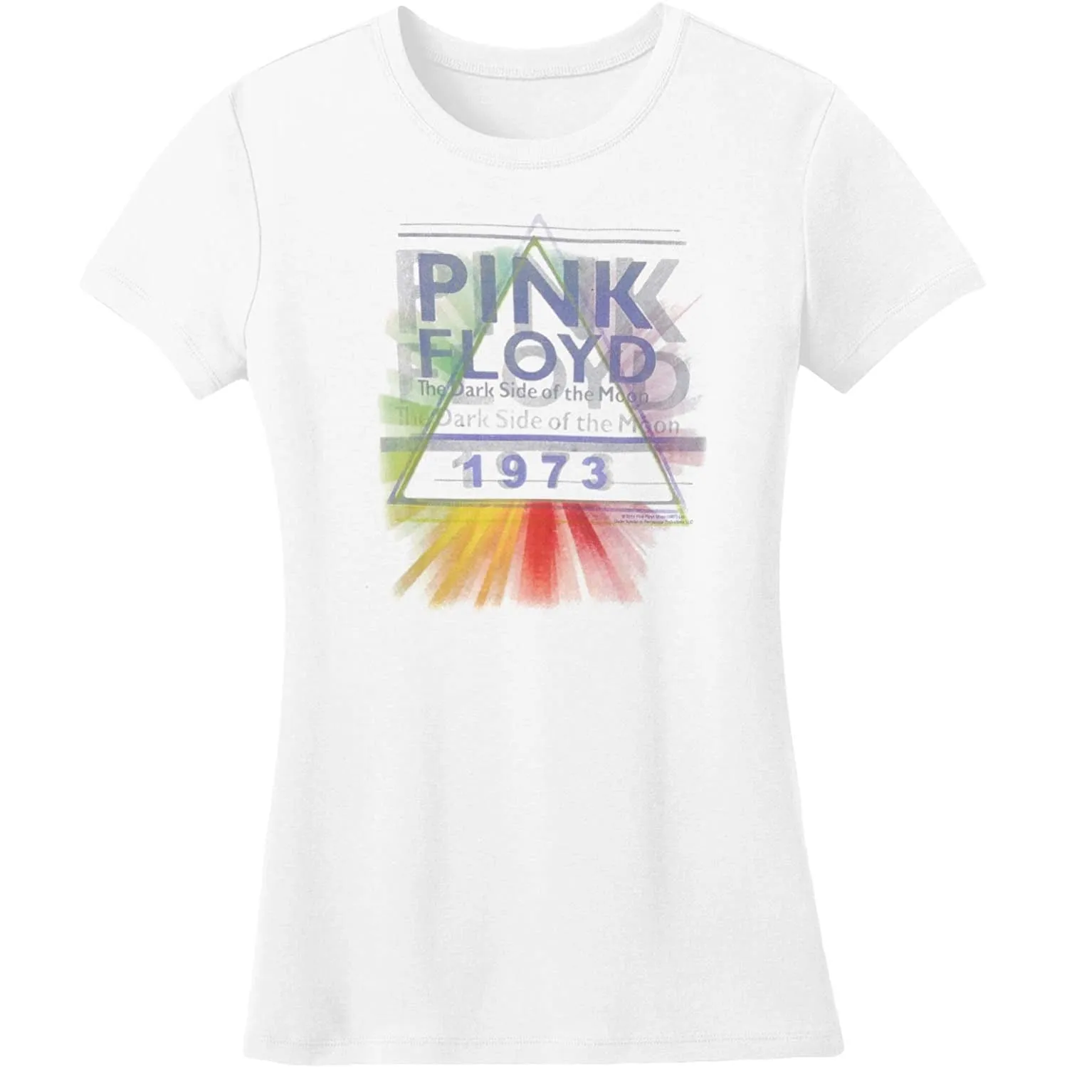 Pink Floyd - Dark Side Mist Juniors T-Shirt sold by Old Glory