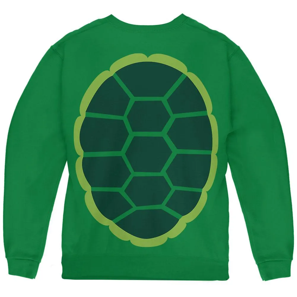 Halloween Costume Turtle Costume Green Youth Sweatshirt sold by Old Glory product image thumbnail 2