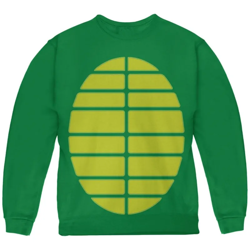 Halloween Costume Turtle Costume Green Youth Sweatshirt sold by Old Glory