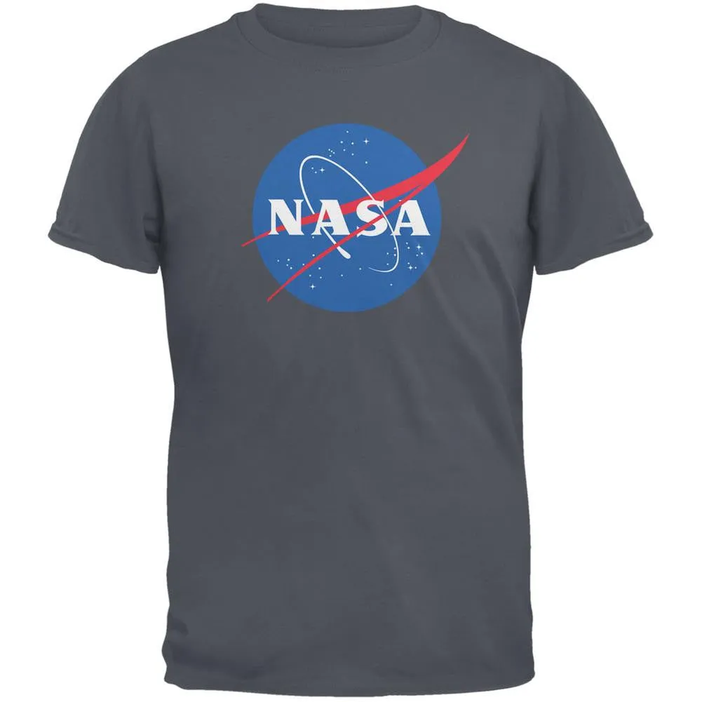 NASA Logo Charcoal Youth T-Shirt sold by Old Glory