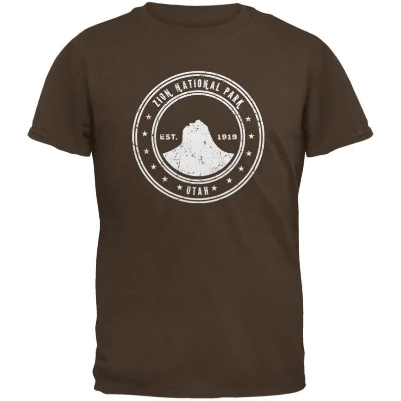 Zion National Park Brown Youth T-Shirt sold by Old Glory