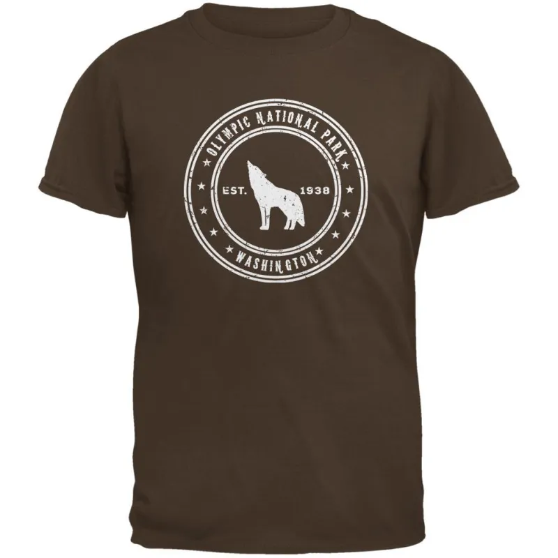 Olympic National Park Brown Youth T-Shirt sold by Old Glory