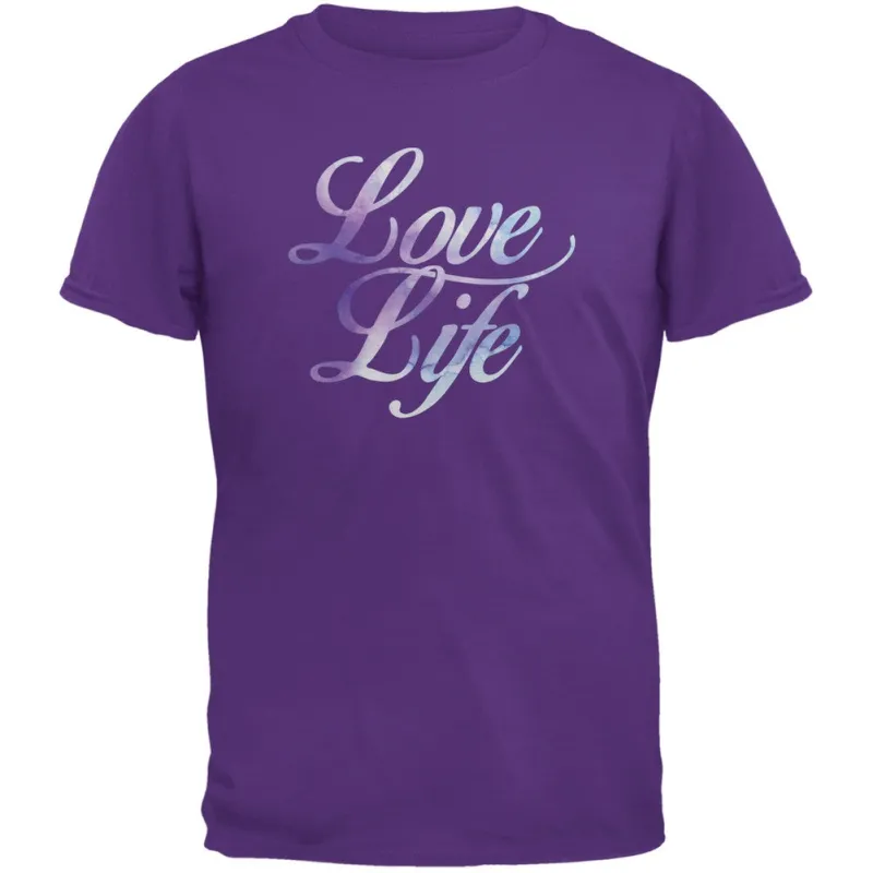 Love Life Watercolor Purple Youth T-Shirt sold by Old Glory
