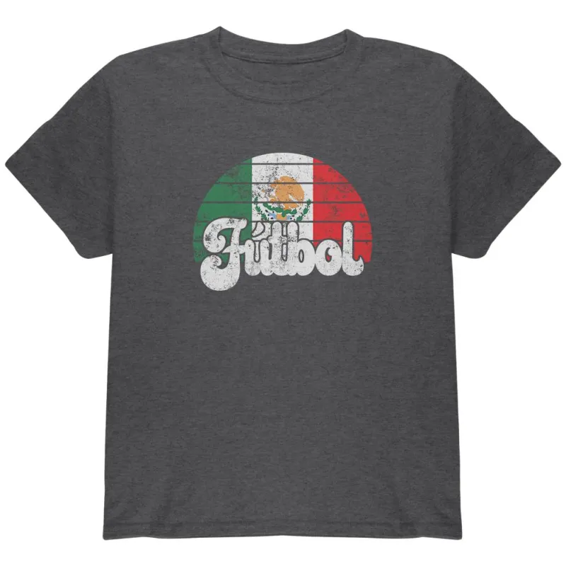 World Cup Mexico Futbol Football Soccer Youth T Shirt sold by Old Glory