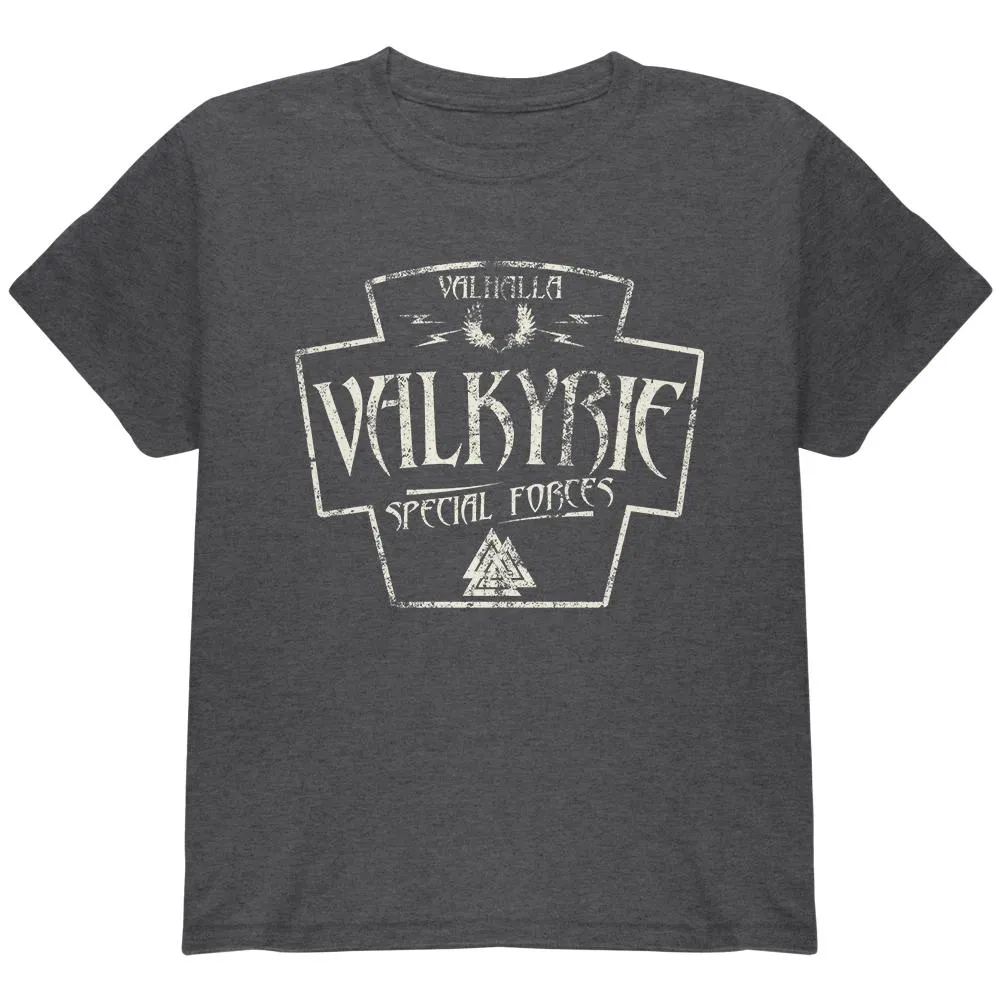 Valkyrie Valhalla Special Forces Retro Vintage Youth T Shirt sold by Old Glory product image thumbnail 2
