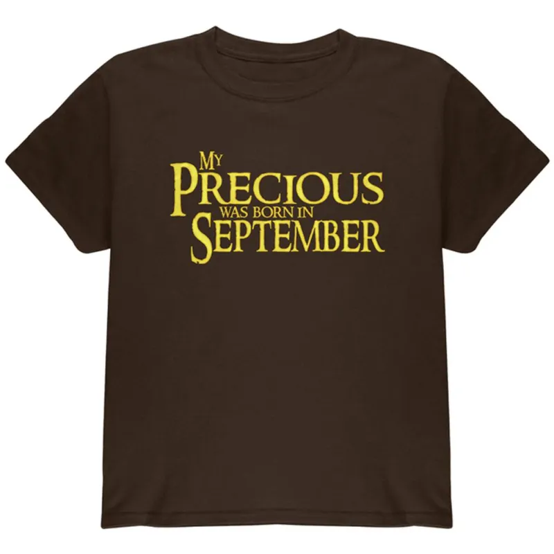 My Precious was Born in September Youth T Shirt sold by Old Glory